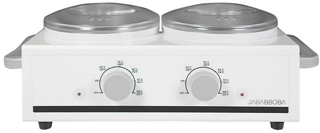 자바뽀바 워머기 2구 캔용량 500ml 왁싱재료 왁싱부자재, 자바뽀바2구워머기, 1개