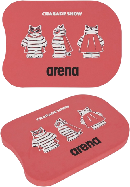 아레나(ARENA) 킥보드 A6AC1AK80 물놀이기구 수영보조용품 비착용품 C타입 신상품 킥판 헬퍼 수영훈련용품 트레이닝용품 폴리백 증정, 레드