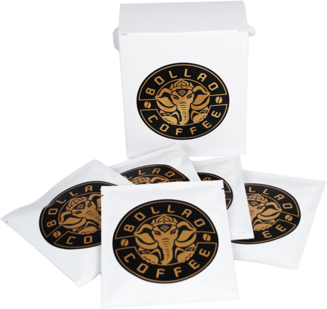 라오스 볼라오커피 프리미엄 싱글 드립백 5개입, 1세트, 11g