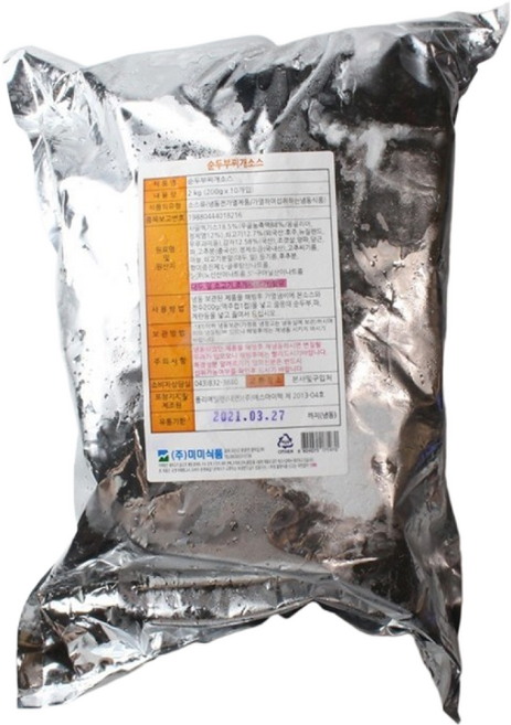 미미 순두부찌개소스 2kg (200gx10봉), 1개