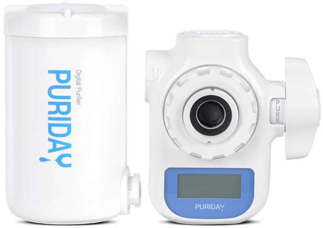 퓨리데이 미니 정수기 주방 싱크대 브리타 디지털 직수정수기 바우젠 호환, 코브라형
