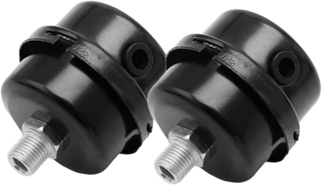 콤프레샤 에어크리너 소음기 저소음콤프레샤전용 12mm 1/4", 2개