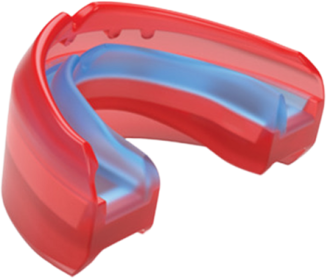 쇼크닥터 울트라 더블 치아교정기용 마우스가드 4800, RED, 1개