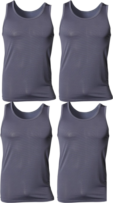 [로쉬] FFM 쿨 메쉬 남성 런닝 4장 세트(빅사이즈 까지)