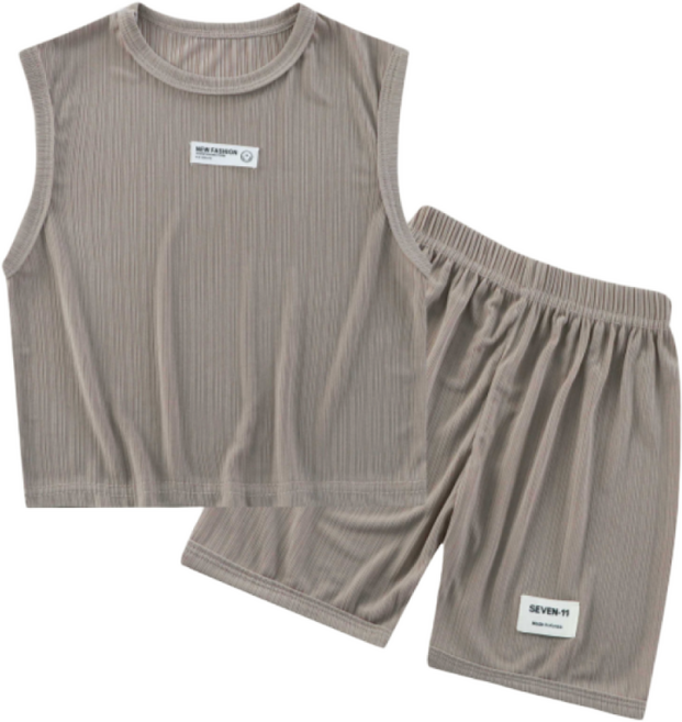 [하랑이네] 냉감 민소매 상하복 120-160