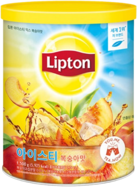 립톤 아이스티 복숭아 1.5kg 1개, 1