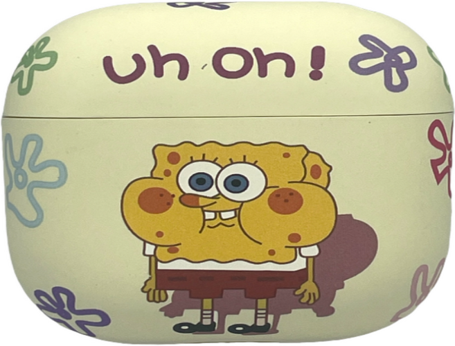 에어팟 1/2/3/4 프로/프로2 세대케이스 스폰지밥, 프로2, 1개