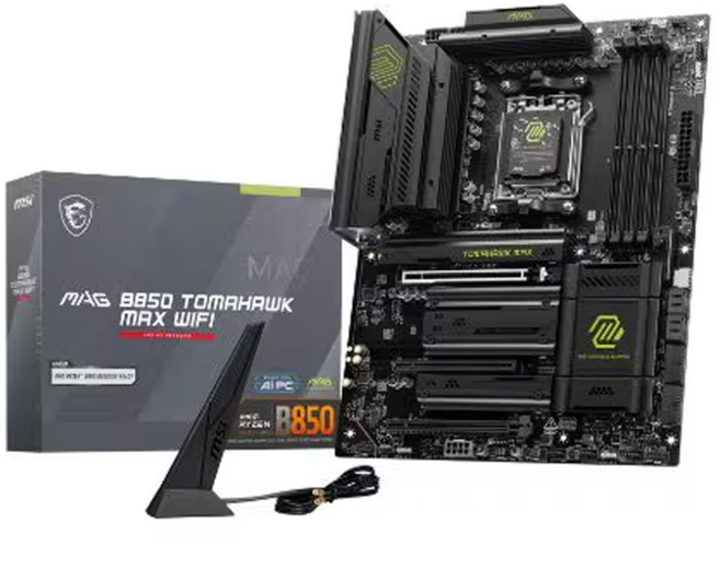MSI MAG B850 토마호크 맥스 TOMAHAWK MAX WIFI MOTHERBOARD 메인보드