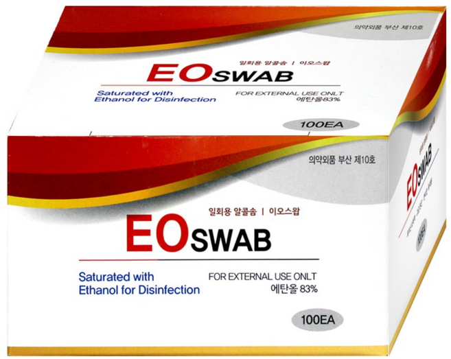 하이안비컴메디컬유한공사 이오 소독용 알콜스왑, 100개입, 3개