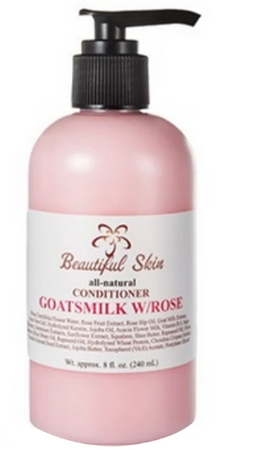 뷰티풀스킨 컨디셔너 고츠밀크 위드 로즈, 240ml, 1개 - 쿠팡