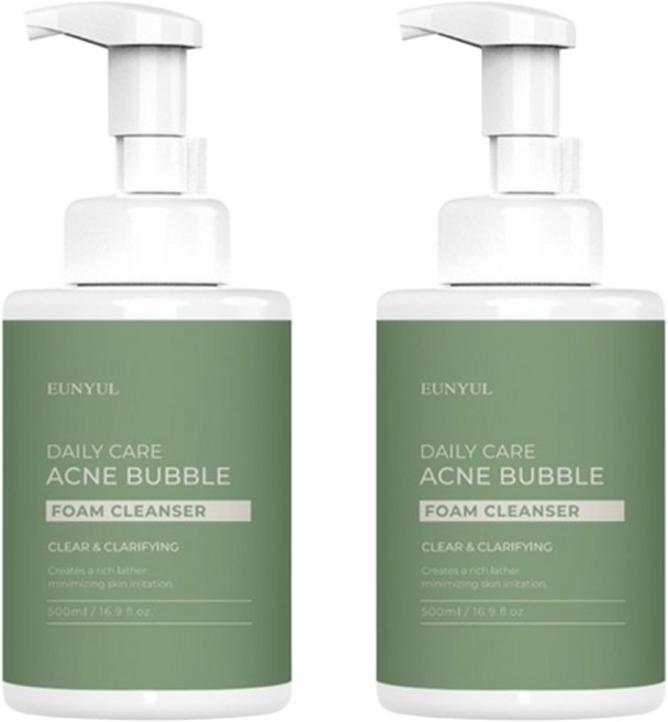 은율 데일리케어 아크네 버블 폼클렌저, 1L, 1개
