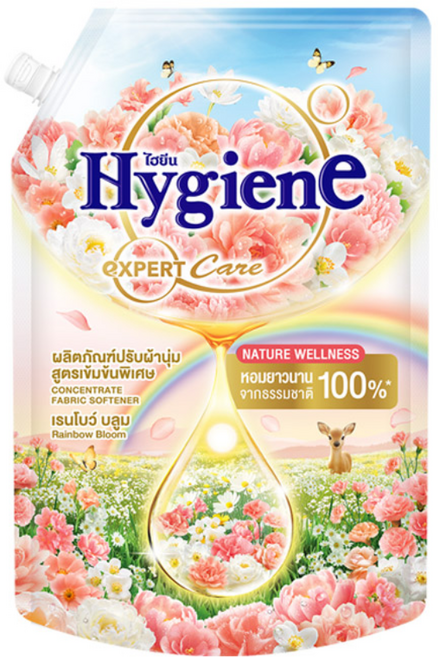 하이젠 퍼퓸 초고농축 섬유유연제 레인보우 블룸, 1개, 1L