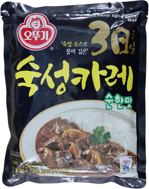 오뚜기 3일 숙성카레 순한맛 1kg 10개