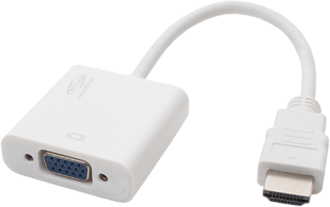 강원전자 넷메이트 NM-HV03 Plus HDMI to VGA(RGB) 컨버터(유무전원), 1개
