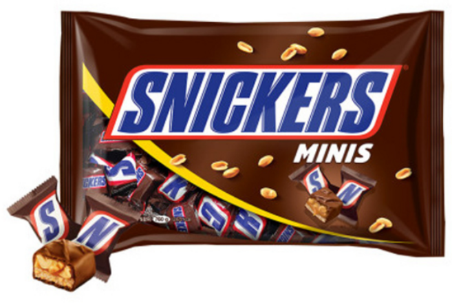 스니커즈 미니스 초코바, 760g, 1개