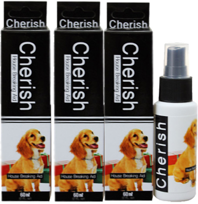 체리쉬 강아지 배변유도제, 60ml, 3개