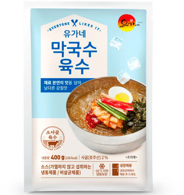 유가네 육수 400g 20팩, 20개