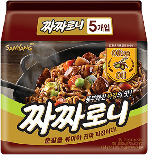 삼양 짜짜로니 140g 20개