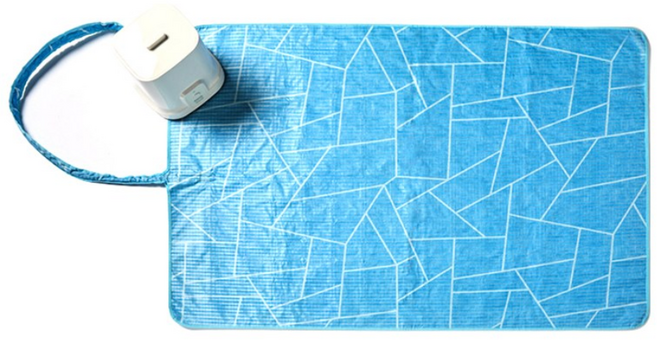 일월 에어컨매트 냉수마찰 아이스킹 냉수매트, 물 순환 시스템, 블루