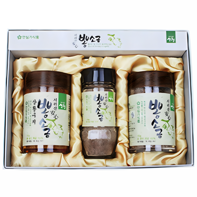 안심가 지리산 안심 뽕소금 선물세트1호, 150g, 1개