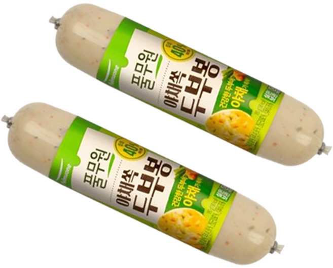 [풀무원] 야채쏙 두부봉 180g, 2개
