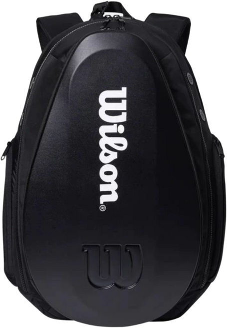 윌슨 Wilson 슈퍼투어 프로스태프 테니스 가방 백팩 2팩 대용량 프로 배드민턴가방 남녀, 블랙