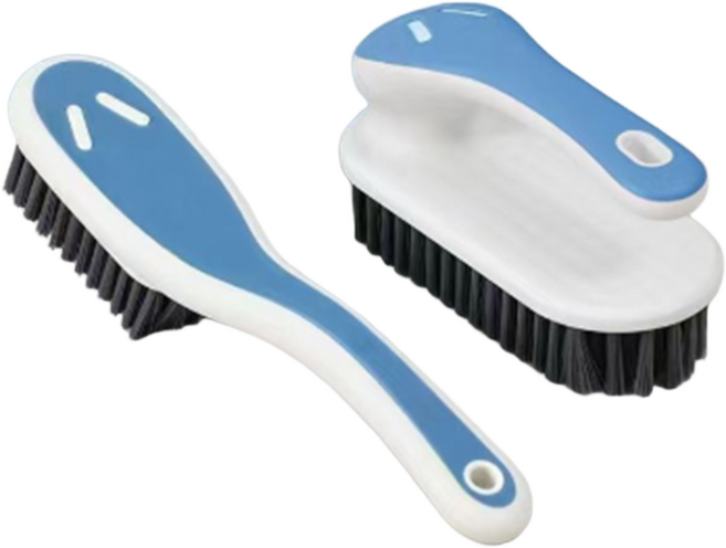 미노즈 운동화 의류 바닥 세척 청소솔 세트, 1세트, 블루