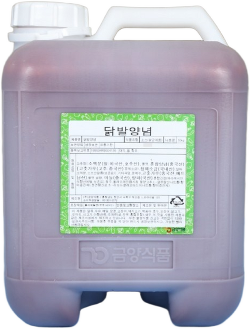금양식품 매운 닭발양념 10KG 닭발소스, 1개