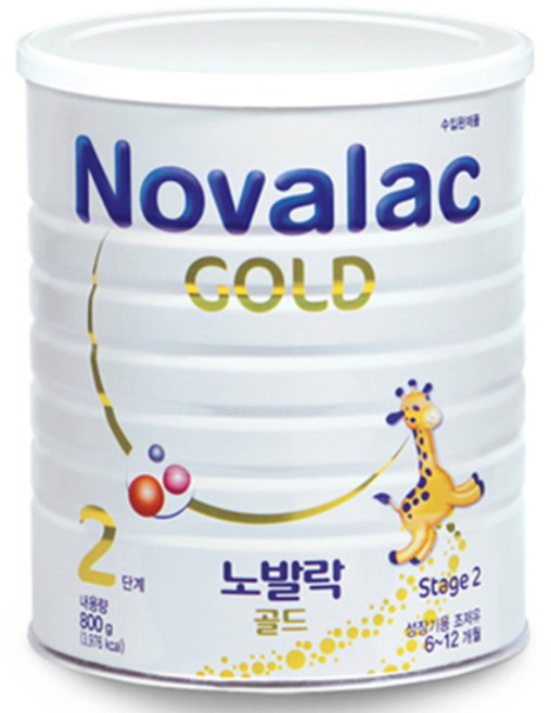 노발락 골드 분유 2단계, 800g, 1개