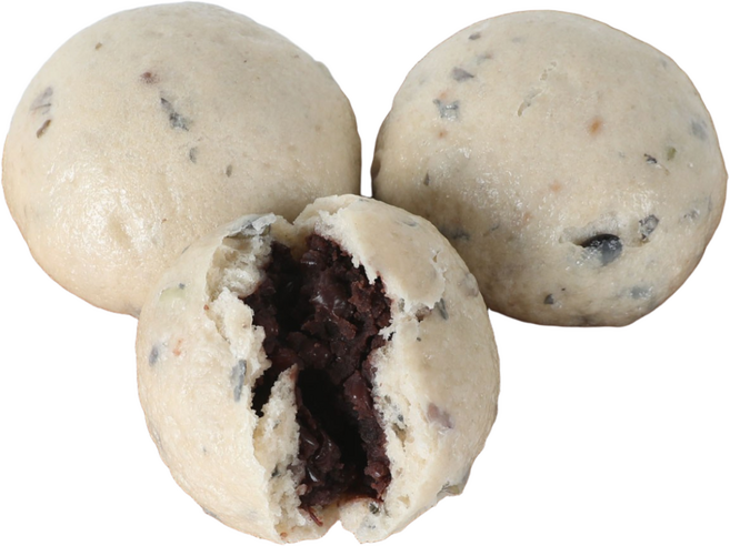 도현당 현미검은콩비건팥찐빵100g 유기농재료 천연효모, 4개, 100g