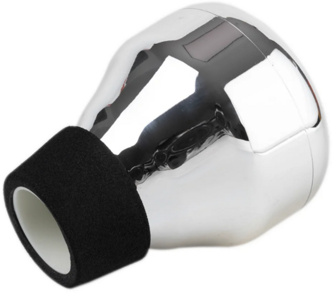 팸펫 트럼펫 연습용 뮤트 PAMPET ZOE, 1개, 실버