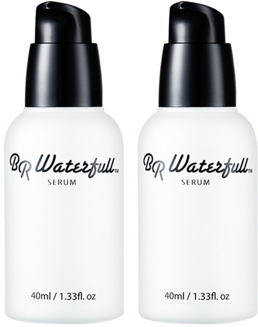 비알워터풀 고보습 데일리 세럼 BRWaterfull 수분보충 물광 에센스 세럼 앰플, 40ml, 2개