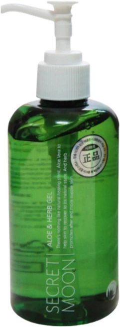 시크릿문 알로에 허브 마사지젤, 250ml, 1개 - 쿠팡