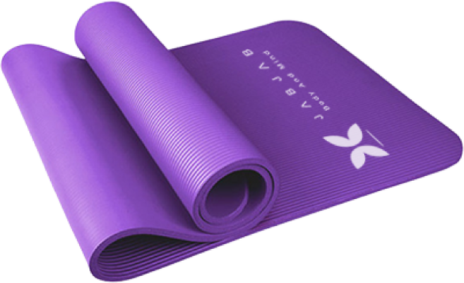 잡잡 인증받은 NBR 요가매트, 퍼플