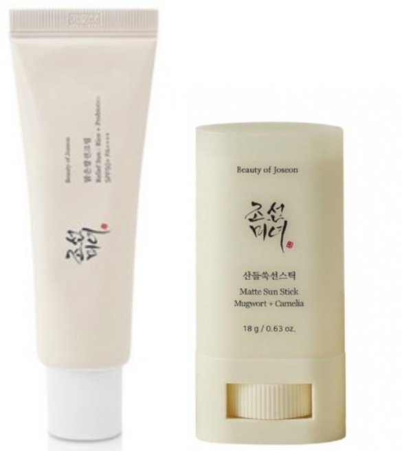 조선미녀 맑은쌀선크림 + 산들쑥선스틱 세트, 1개, 50ml
