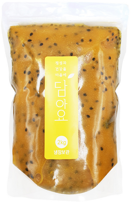 담아요 수제 망고패션후르츠청(정백당), 2kg, 1개, 1개입
