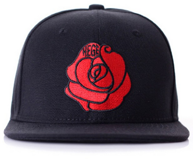 트레펠로 헤게 레드로즈 6패널 스냅백