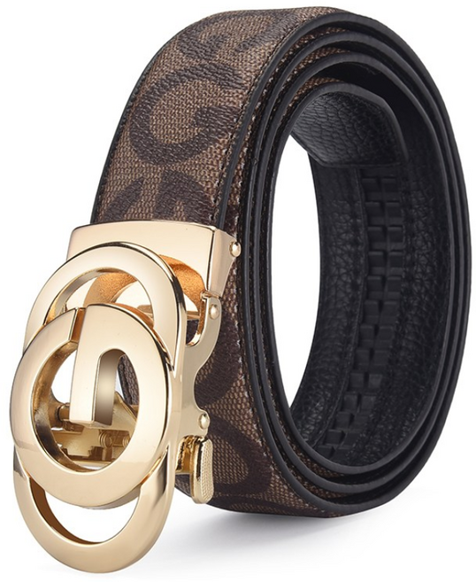 남성 엠보 벨트 고급 자동 벨트 남성 캐주얼 벨트