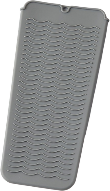 실리콘 고데기 파우치, 2개, 그레이