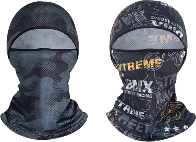 쿨 바라클라바 멀티스카프 여름 자외선차단 자전거, 밀리터리, 바이크, 1개