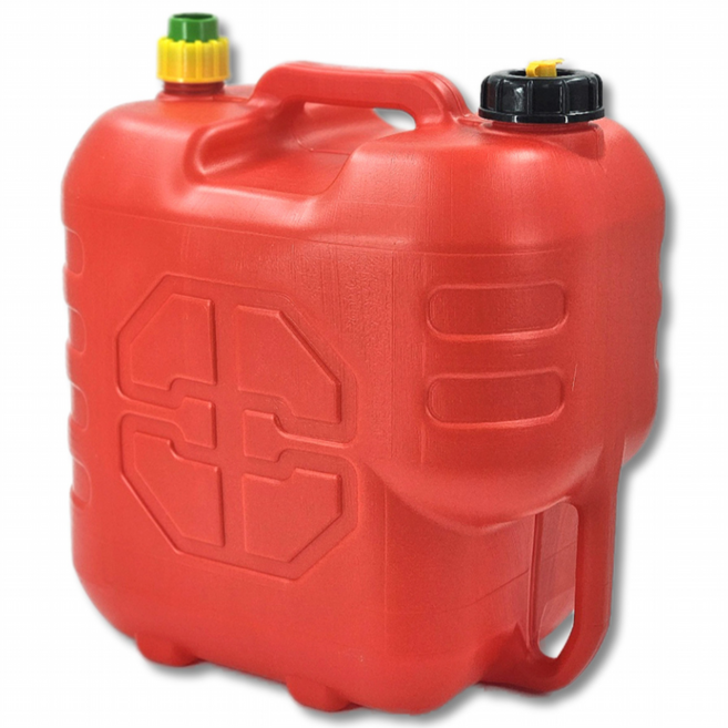 기름통 말통 10리터 20리터 연료통 캠핑용 등유 휘발유 다용도 안전기름통 10L, 안전기름통 적색 20L, 1개