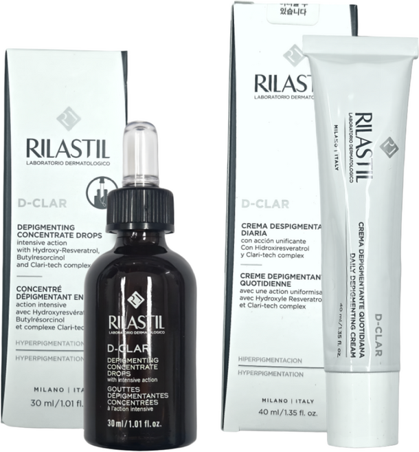 릴라스틸 기미 잡티 크림 앰플, 앰플 30ml + 크림 40ml, 1개