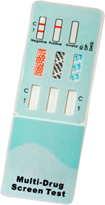 소변 마약 검사 키트 고민감 민감 스탠다드 한번에 세개 검사, THC, 1개, 1개입