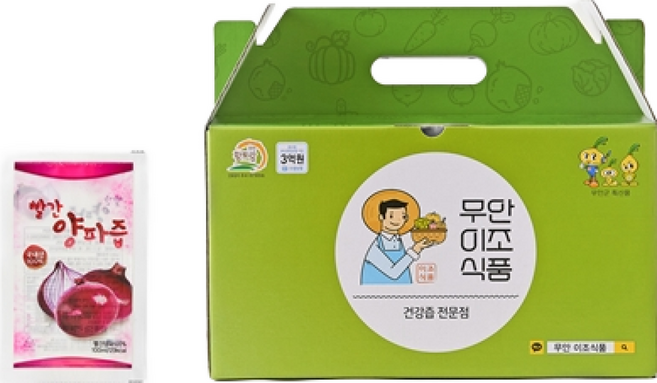 100% 국내산 무안황토랑 빨간양파즙 / 산지 직배송 / 해풍과 게르마늄이 풍부한 무안황토밭에서 재배한 자색양파로 제조 / 겉껍질까지 함께 장시간 저온 착즙 / 일절무첨가, 100개, 100ml, 100개입, 100ml
