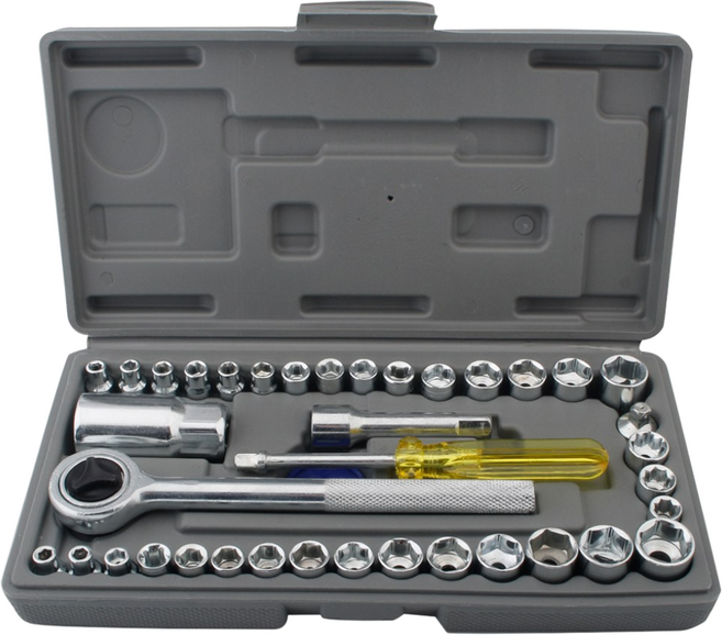 ITL 복스세트 복스알 렌치 소켓 40PCS(3/8), 1세트