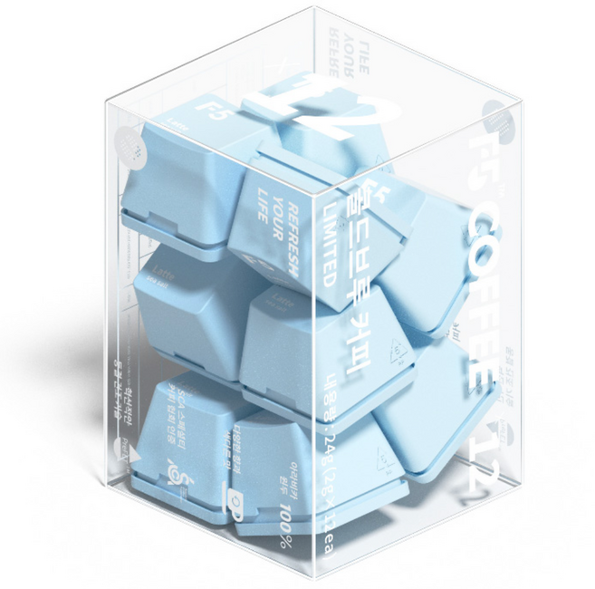 F5 콜드브루 프리미엄 커피 소금라떼 12EA, 1개, 12개입, 24g