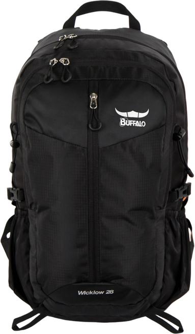 버팔로 위클리 배낭 28 등산 가방 레인커버, 블랙