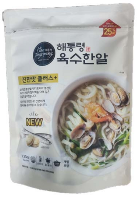 해통령 육수 한알 진한맛 플러스, 125g, 1개