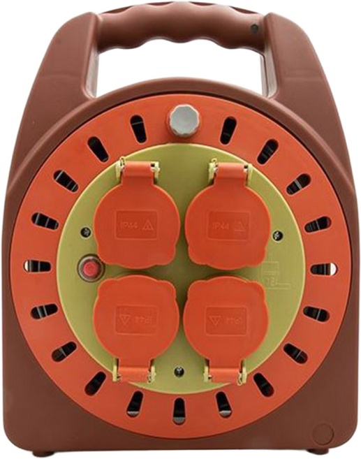 세이즈 전기릴선 X2 IP-20M-1.5SQ 초콜릿 방우방진 캠핑릴선, 20m, 1개