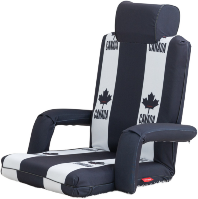 풍원테크 국산 VIP 좌식의자 허리디스크 팔걸이형 게이밍의자, 캐나다(페브릭), 1개